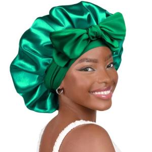 Fashion Bonnet Sleep Headwrap Tie Hair Wrap for Curly Hair Soft Night Headwrap Tie Sleep Head Wrap Sleeping Bonnets