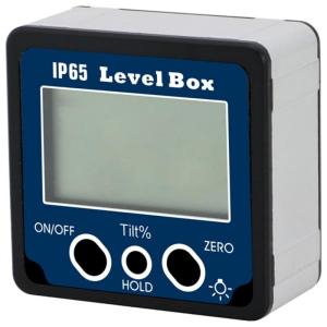 Small Aluminum Inclinometer Featuring LCD Display Dustproof Electronic Protractor Ideal for Woodworking