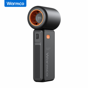 Warmco Turbo Mini Handheld Fan Portable Type C Rechargeable Strong Wind Low Noise Long Battery Life USB Kipas Tangan Pocket Fan
