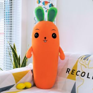 【READY STOCK】50/70/80cm Creative Carrot Rabbit Plush Toy Cute Long Sleeping Pillow Soft Stuffed Doll Birthday Gift