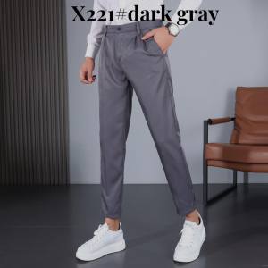 rouser Pants for Men Above Ankle Korean Fashion Slacks