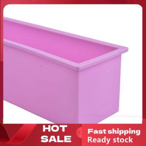 🚚【Local Express Delivery】🚚 1200g Silicone Soap Mould Rectangular Toast Loaf Mold Handmade Form Soap Tool