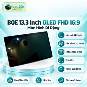 Màn Hình Di Động BOE 13.3FHD-OLED-T-G: Full HD OLED 16:9 cảm ứng màn gương 60Hz