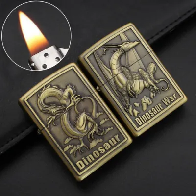 Korek Api Unik Dan Keren - Mancis Korek Roda Api Jiantai Kantai Api Lilin Timbul Motif Cakar Claw Murah