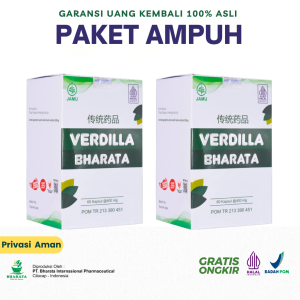 Obat Paru Paling Ampuh - TBC - Bronkitis - Batuk Darah | VERDILLA BHARATA Asli Garansi 100%