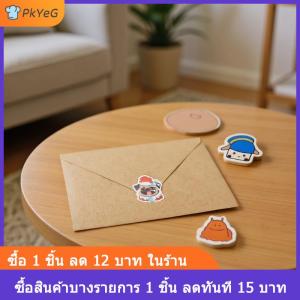 [COD] PkYeG สติกเกอร์คริสต์มาส500ชิ้นสติกเกอร์แบบมีกาวในตัวสำหรับตกแต่งสมุดบันทึกงานปาร์ตี้วันหยุดเทศกาล