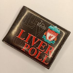 Dompet Bola Bahan Kulit Sintetis Gambar Club Liverpool