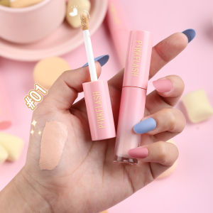 PINKFLASH OhMyBreath Kem che khuyết điểm dạng lỏng mịn che phủ hoàn toàn lâu trôi màu tự nhiên (Sản phẩm có nhiều phiên bản lựa chọn