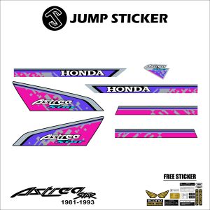 Stiker Striping astrea star - Prima - Dream EX5 1981 - 1993 grafis variasi 005