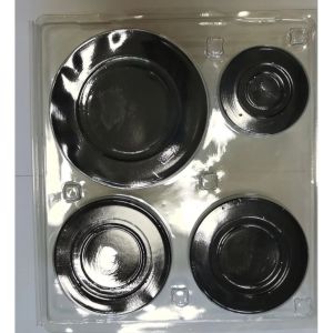 [8PCS/SET] Universal Burner Hat Set Cooker Oven Hob Gas Burner Crown Flame Cap Cover