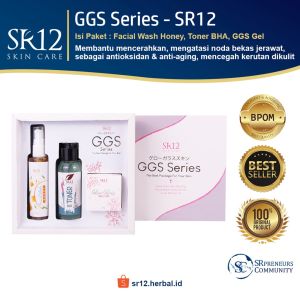 GGS SR12: Glow Glass Skin Gel untuk Memudarkan Flek & Mencerahkan Kulit Wajah