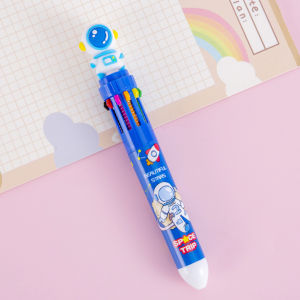 Zaman Now - Bolpoin 10 Warna Karakter Lucu / Menulis Lebih Seru dengan Pilihan Warna Menarik
