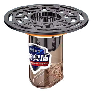Antismell Floor Drain Core Bathroom Antireturn Odor Filter Long Floor Drain Universal Floor Drain Core Anti-smell Odor Deodorizer Sewer Strainer Plug Floor Drain Core