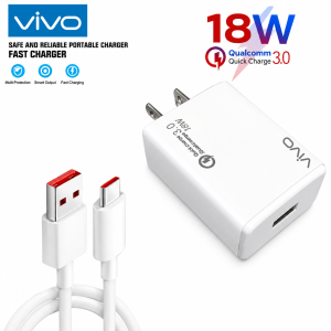 AP SELON: VIVO BUNDLE Fast Charger + USB OR TYPE C Cable 6A VIVO Y11 Y12 Y15 Y17 Y91 Y91C Y20 Super Micro Android