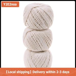 【Local shipping】 1Roll 229 feet Butchers Cotton Twine Meat Trussing Turkey Barbecue Strings Rope