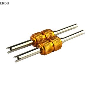 💕💞【Special price】ERDU เครื่องมือไขควงถอดก้านวาล์วลมยางอเนกประสงค์อุปกรณ์เสริมรถยนต์ใช้ได้สองแบบ