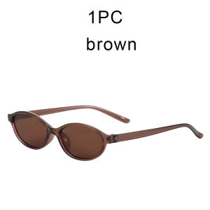 Vintage Oval Sunglasses Luxury Small Frame For Women And Men Classic Design With Uv Protection Glasses
