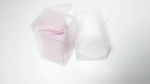 Glue Cleaning Cotton Pads Non-Woven Fabric Wipes Glue Wiping Cloth for Clean Lashes Extension Glue and Glue Bottle Mouth