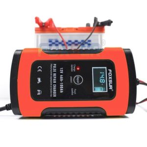 Máy sạc bình ắc quy 12V  24V FOXSUR SẠC NHANH có chức năng khử sunfat