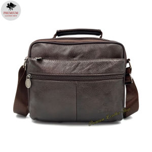 DEBE Leather Sling Bag Kulit Men Leather Shoulder Bag Crossbody Bag Messenger Bags Beg Sandang Kulit Lelaki