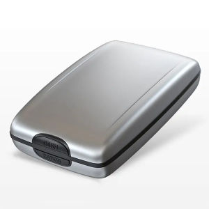 Multifunctional Card Bag Aluminum Alloy Wallet Fashion Bank Business Card Case