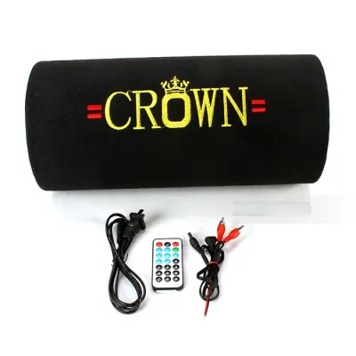 Loa crown 6 đế tròn tích hợp sẵn bluetooth nguồn 12V 220V âm thanh trầm.