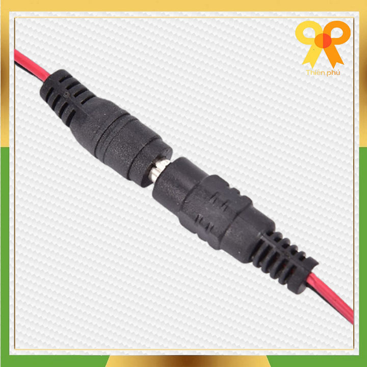 Dây nguồn DC có jack Đực, Cái 5.5*2.1mm dùng cho mạch điện tử, đèn led ...