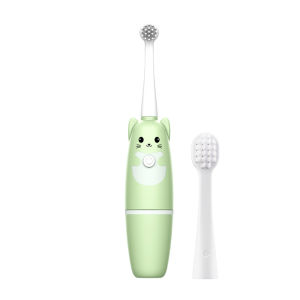 JTKE Children Electric Sonic Toothbrush Waterproof Ultrasonic Electric Toothbrush with Replacement Toothbrush Head