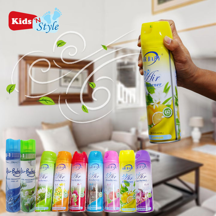 Air Freshener 480ml 360ml Long Lasting Home Deodorizer Aerosol Spray ...