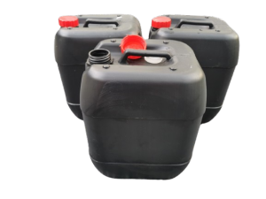 ถังพลาสติกสีดำ อย่างหนา ถังใส่น้ำ ถังใส่น้ำมัน ถังสำหรับทำทุ่นลอยน้ำ ขนาด 28x22x38 CM