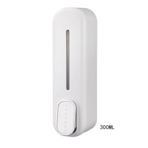 300ml Soap dispenser Wall-mounted liquid dispenser shampoo hand sanitizer for household commercial