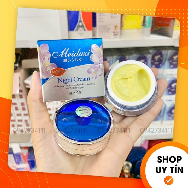 [Chính Hãng] Kem Face Meiduzi Dưỡng Da Ban Đêm 20g Hộp Xanh