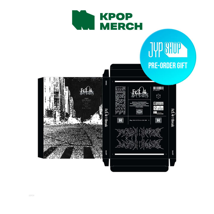 JYP Shop Gift] NMIXX - 2nd EP Album [ Fe3O4 : BREAK ] Poster ver