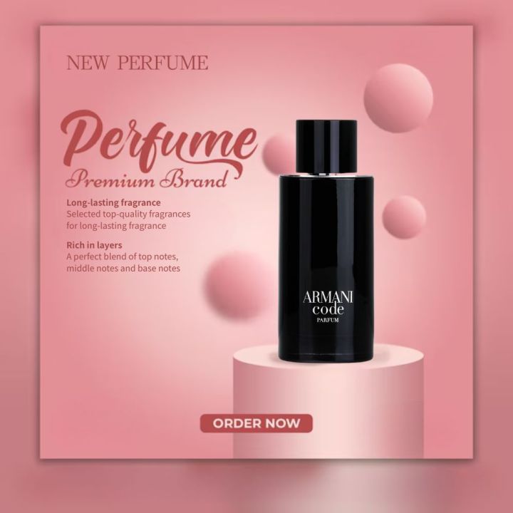 perfume Giorgio Armani Code Perfume PARFUM 125ml | Lazada Singapore