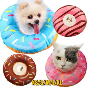 Huahua ปลอกคอกันเลีย คอลล่าโดนัท คอลล่าแมว กันเลีย กันเกา นุ่มนิ่มน่ารัก มาใหม่ ราคาพิเศษ