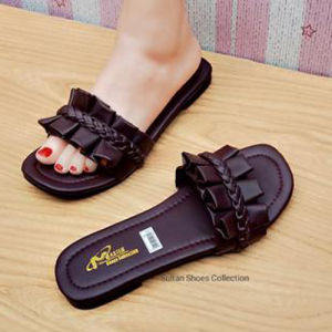 Promo | Sandal Teplek Slop Lipat Flat Strap Tali Kepang Wanita Terbaru Kekini-kinian | Sendal Kteplek Flip Flop Selop Tali Anyam Wanita/Perempuan Warna Hitam-Moka-Krem Size 37-38-39-40