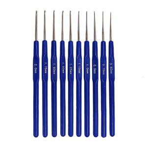 8/10 Pcs Crochet Hooks Set Ergonomic Crochet Knitting for Lacework Hand Stitching DIY Crochet Craft