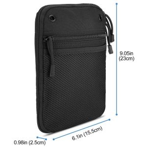 Outdoor Tactical Concealed Holster Waist Bag with Belt Loop Holster Shoulder Bag Magazine Pouch Multifunction Bag