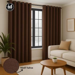 Gorden Tirai Pintu Jendela Minimalis Polos Doff