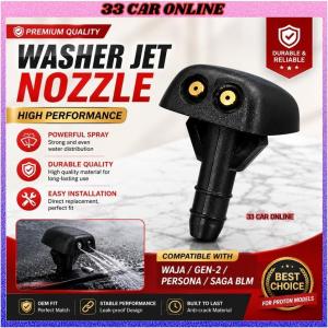 PROTON SAGA BLM / EXORA / GEN2 / PERSONA / WAJA / PREVE Front Wiper Nozzle Two Hole / Wiper Spray Head Car Washer