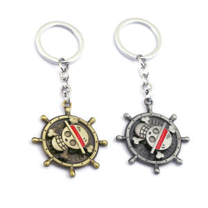 One Piece Keychain Luffy ace hat Pendant Collectibles Gift Box Package