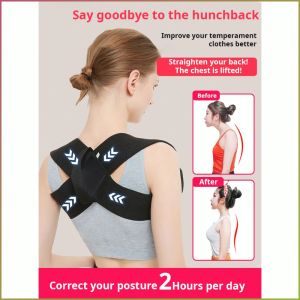 ⚡MY HOT⚡【New Hunchback Correction Strap】Korea back orthosis/Anti-hunchback /Hunchback correction/Hunchback Correction Underwear/Invisible Back X-Shaped Correction Belt/Adult/Student全新驼背矫正带