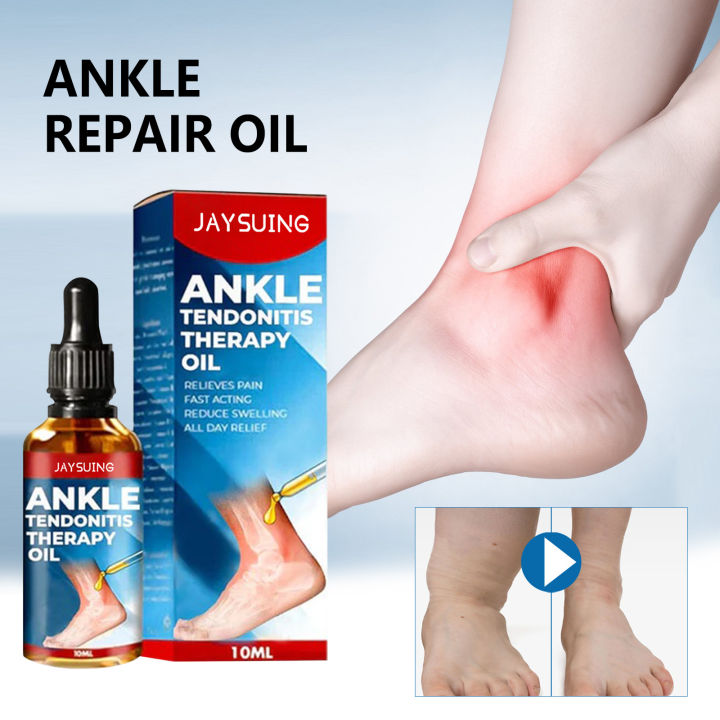 Ankle Therapy Oil Tendonitis Pain Relief Treatment Foot Fatigue Sprain