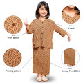 Baju Kurung Budak Perempuan Kurung Sedondon Kids 6-12 years Baju Raya Budak Printed Ironless Peplum Budak Girls Murah Muslim Set Baju Raya Perempuan 2025 Terbaru. 