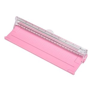 FLYING 1Pcs Mini Paper Slide Cutter Plastic A4 Paper Cutting Machine Durable Paper Trimmer for Craft Paper Card Photo Laminated Paper Scrapbook