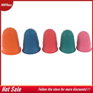【COD】🔥🔥🔥 5Pcs Counting Cone Rubber Thimble Protector Sewing Quilter Finger Tip Craft
