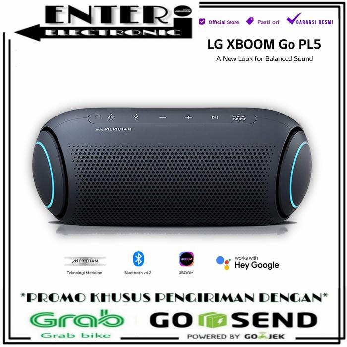 LG XBOOM PL5 SPEAKER PORTABLE BLUETOOTH LG XBOOM GO WITH