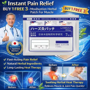 🌿BIG SALE🌿【Effective In 3 Hours】 Moxibustion Plaster Full Body Use Pain Relief Patch日本温灸贴 进口品质保证 Herbal Moxibustion Relief/Joint Muscle Pain/Herbal Extract/Natural Therapy/Arthritis Support