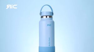 Mr Ric 2026 Insulated Water Bottle Stainless Vacuum Flask Double Lid Tumbler