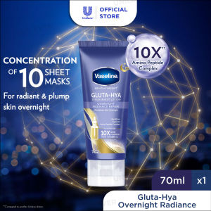 Vaseline Gluta-Hya Serum Burst Lotion Overnight Radiance Repair 70ml